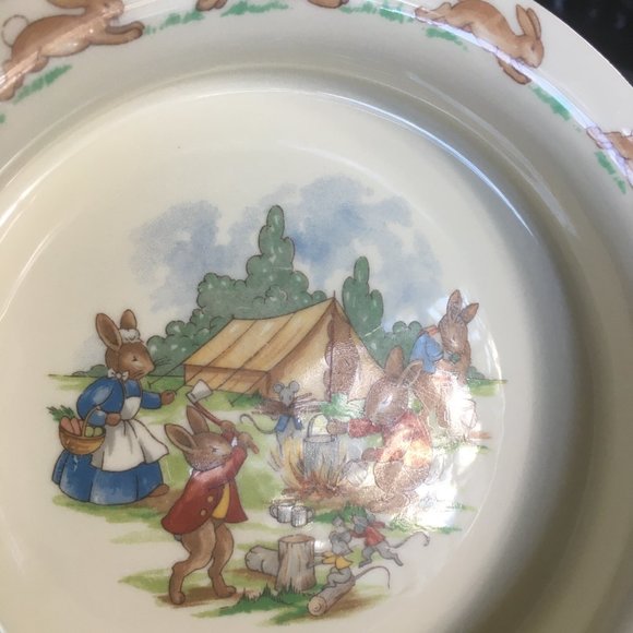 Royal Doulton 1980s Vintage Bunnykins Bowl - Picture 2 of 4